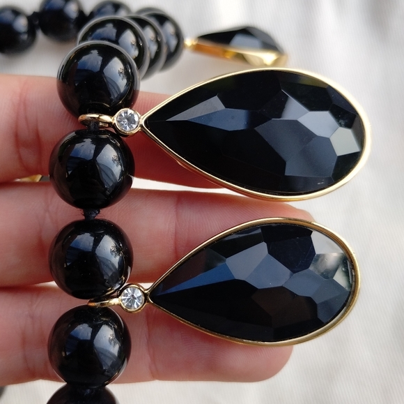 Kate Spade Bead Stone Bib Necklace - Picture 6 of 6